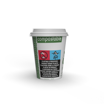 Bio Kaffeebecher 150ml/6oz,ؠ72mm Karton (1000Stck)