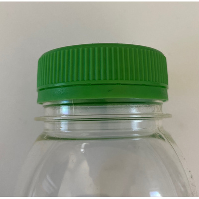 Bio PE Deckel grün für PLA Bio Abfüllflaschen 250 - 500 ml