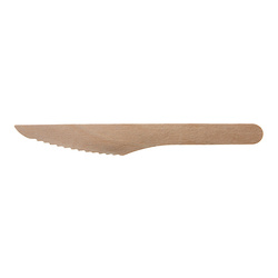 Messer aus Birkenholz 16,5 cm lang - Karton (2.000 Stück)